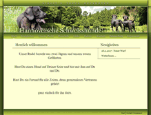 Tablet Screenshot of hannoverscheschweisshunde.eu